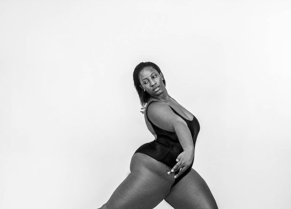 Sexy Black Woman In A Tanktini, Embracing your naked body, Thick black woman, Beautiful black woman